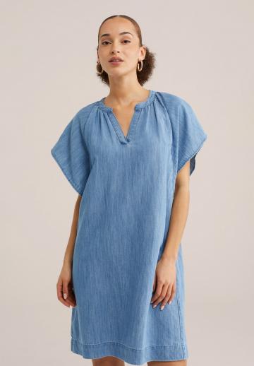 Джинсовое платье