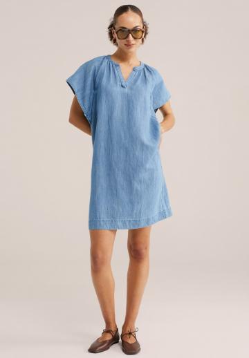 Джинсовое платье