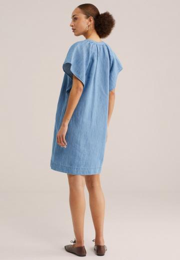 Джинсовое платье