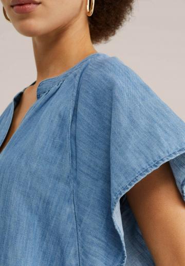 Джинсовое платье