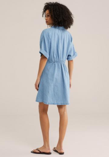 Джинсовое платье