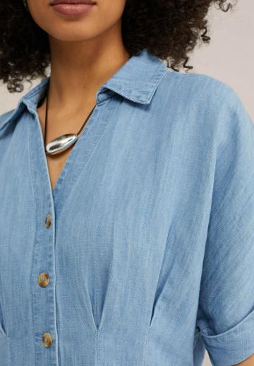 Джинсовое платье