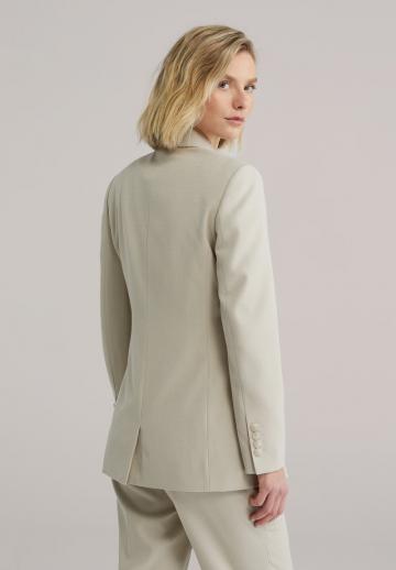 Длинный блейзер