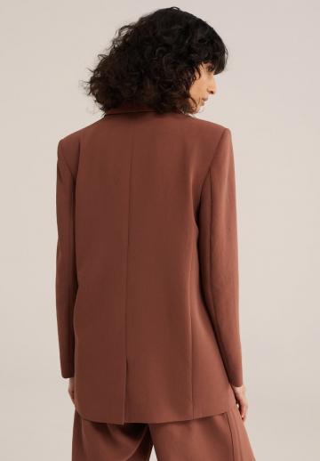 Длинный блейзер