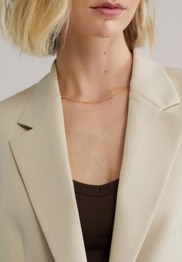 Длинный блейзер