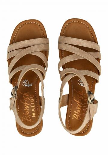 Босоножки на танкетке