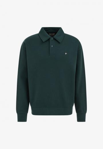 Поло с длинным рукавом