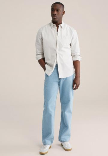 Прямые джинсы