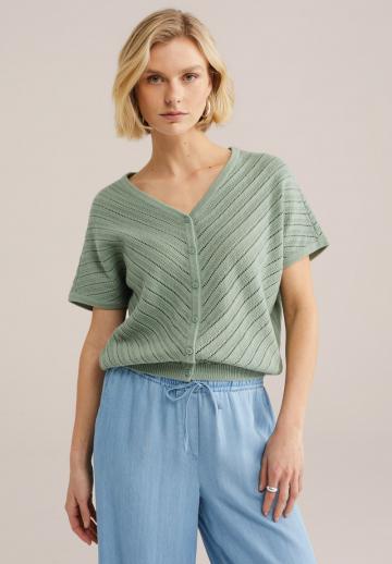 Вязаная кофта