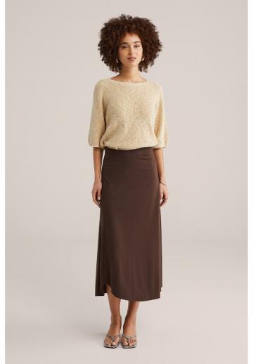 Пуловер с рукавом три четверти