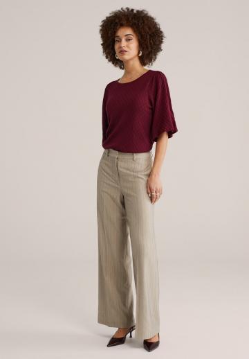 Пуловер с рукавом три четверти