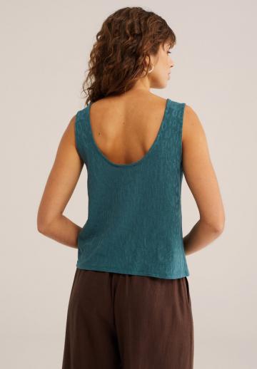 Блузка без рукавов