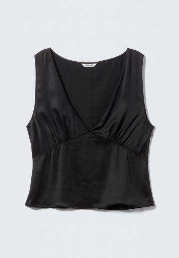 Блузка без рукавов