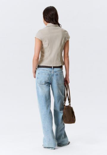 Джинсовая блузка