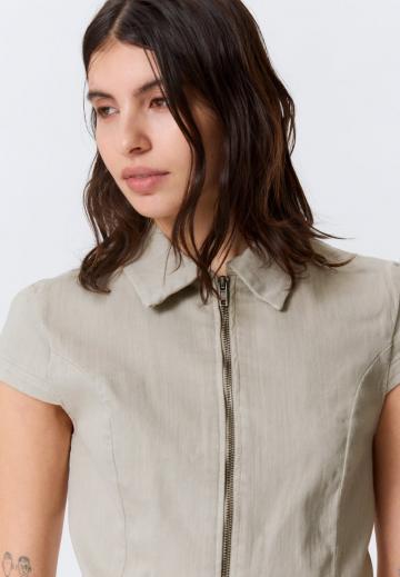 Джинсовая блузка