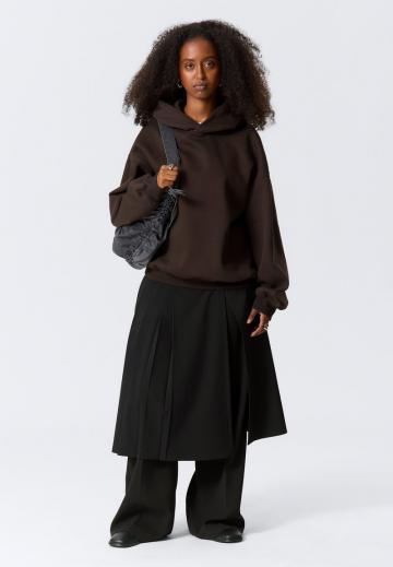 Пуловер с капюшоном