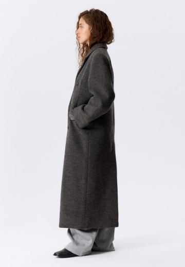 Шерстяное пальто