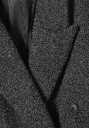 Шерстяное пальто