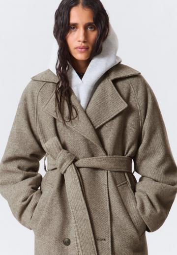 Шерстяное пальто