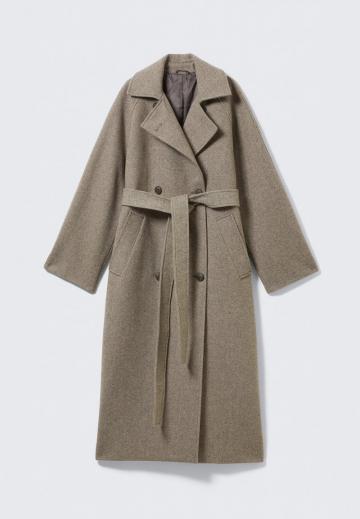 Шерстяное пальто