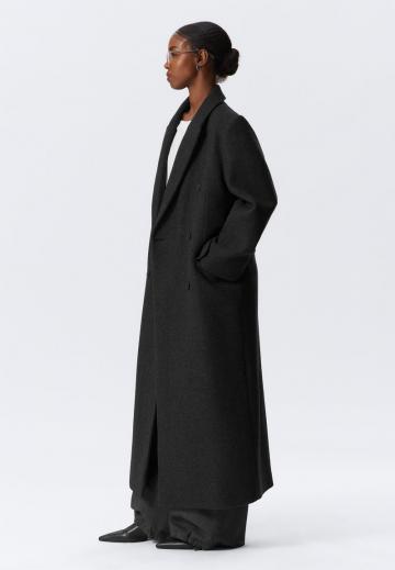 Шерстяное пальто