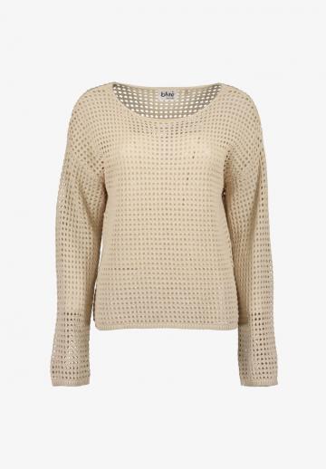 Пуловер в полоску