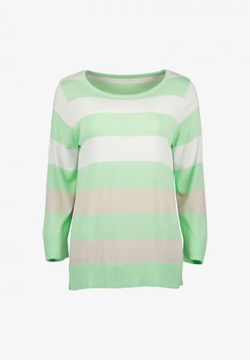 Пуловер с рукавом три четверти