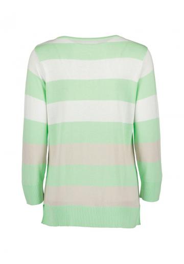 Пуловер с рукавом три четверти