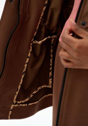 Короткое пальто