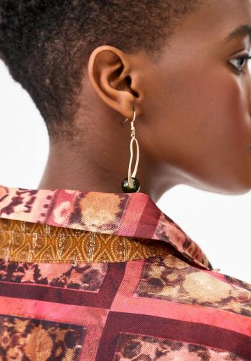 Длинная блузка