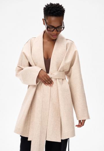 Шерстяное пальто