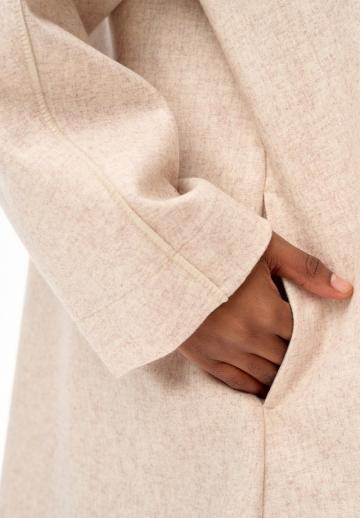 Шерстяное пальто