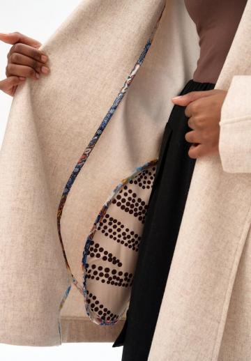 Шерстяное пальто