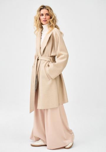 Шерстяное пальто