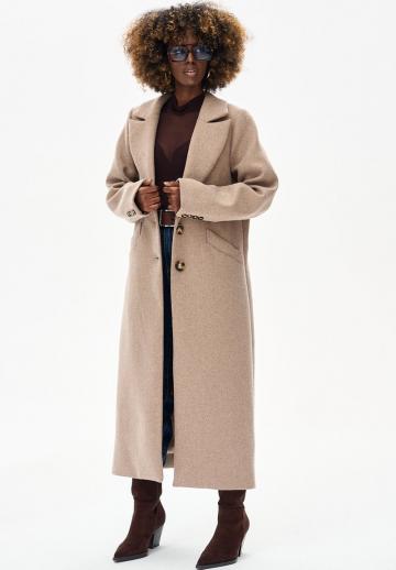 Шерстяное пальто