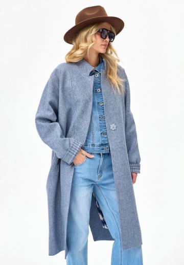 Шерстяное пальто