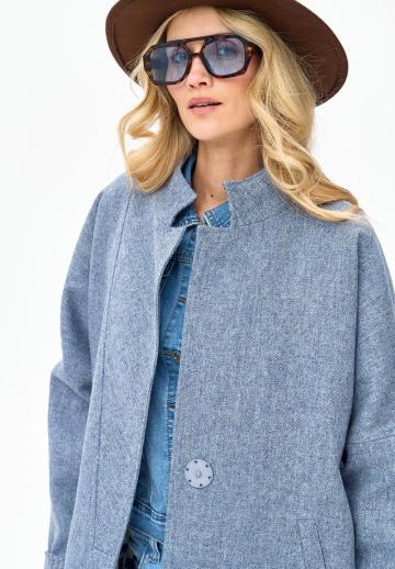 Шерстяное пальто