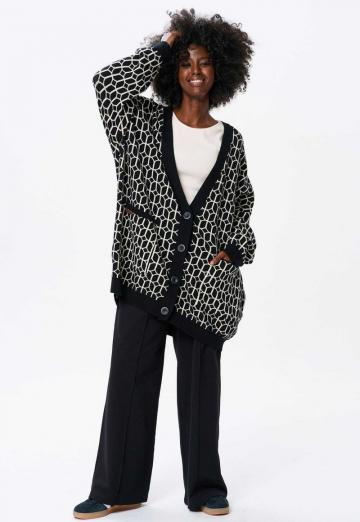 Длинный кардиган