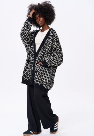 Длинный кардиган