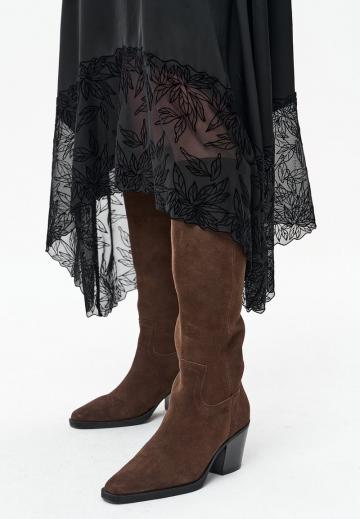 Вязаное платье