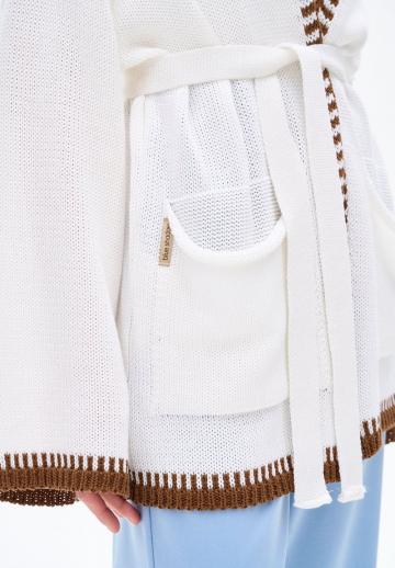 Длинный кардиган