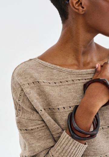 Вязаное платье