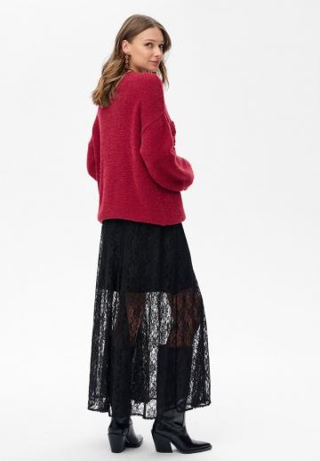 Длинный пуловер