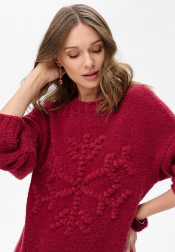 Длинный пуловер