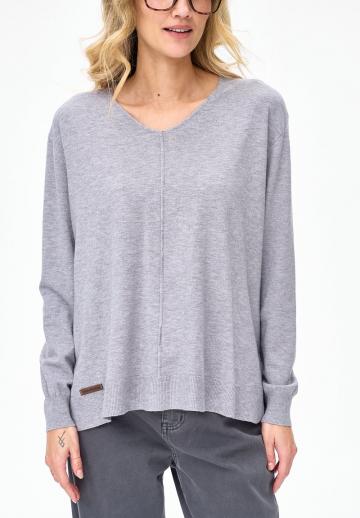 Длинный пуловер