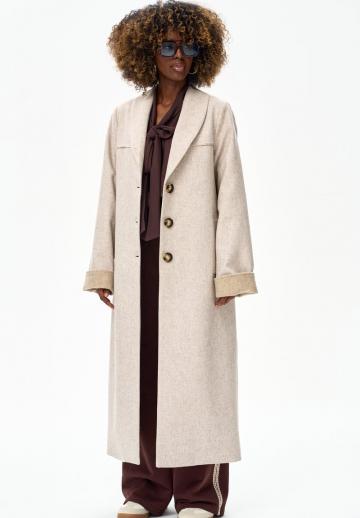 Шерстяное пальто