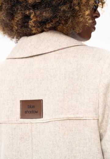 Шерстяное пальто