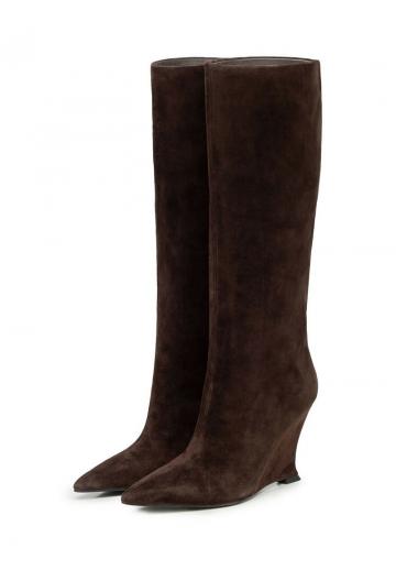 Сапоги на платформе