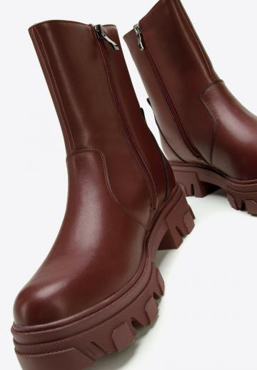 Полусапожки на платформе