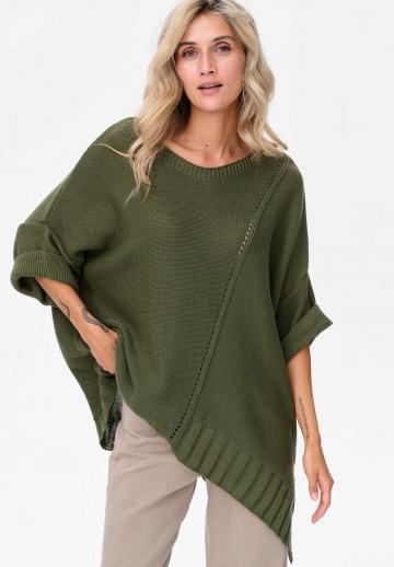 Длинный пуловер